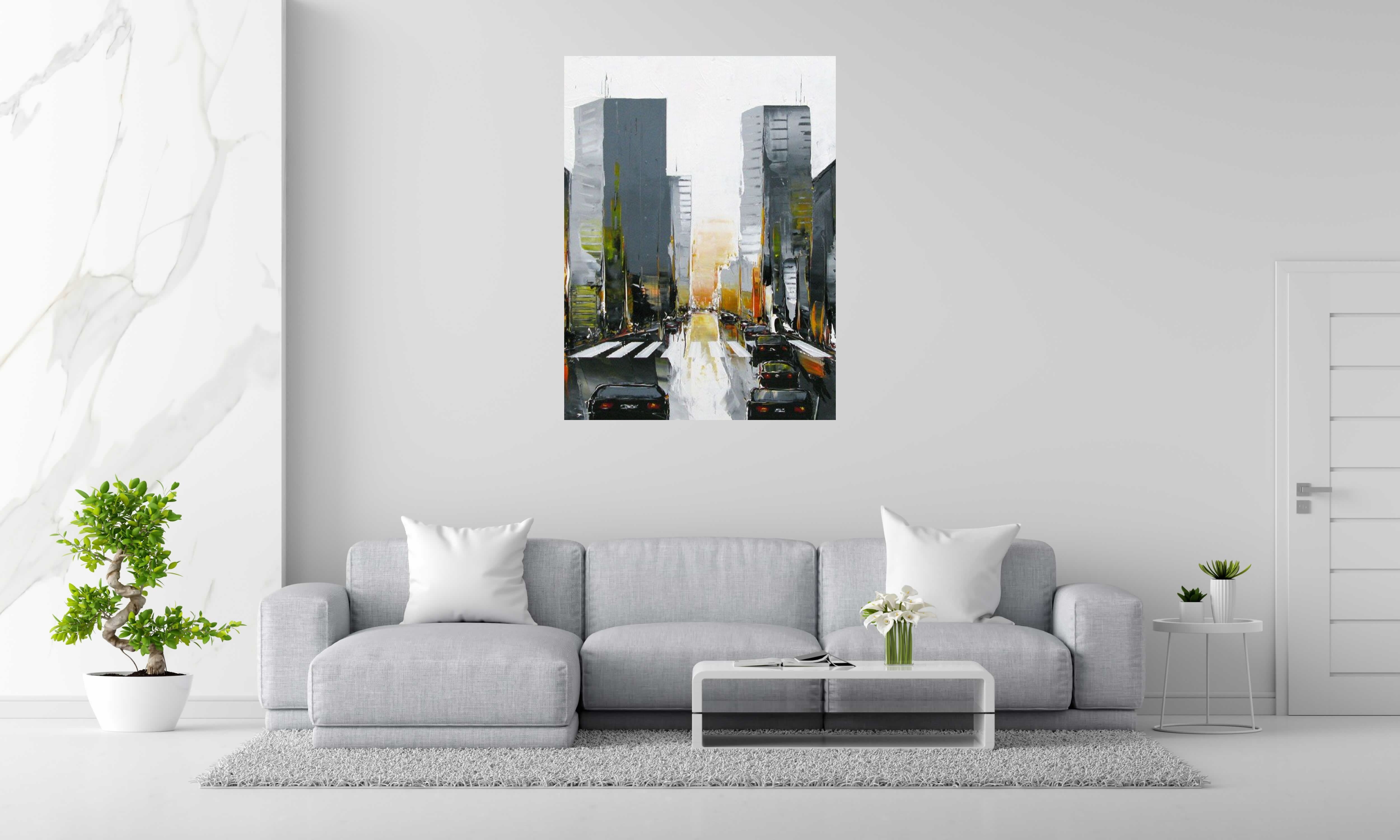 Tableau de F. BOUTET a pour titre NYC style no dim : F. BOUTETprix: