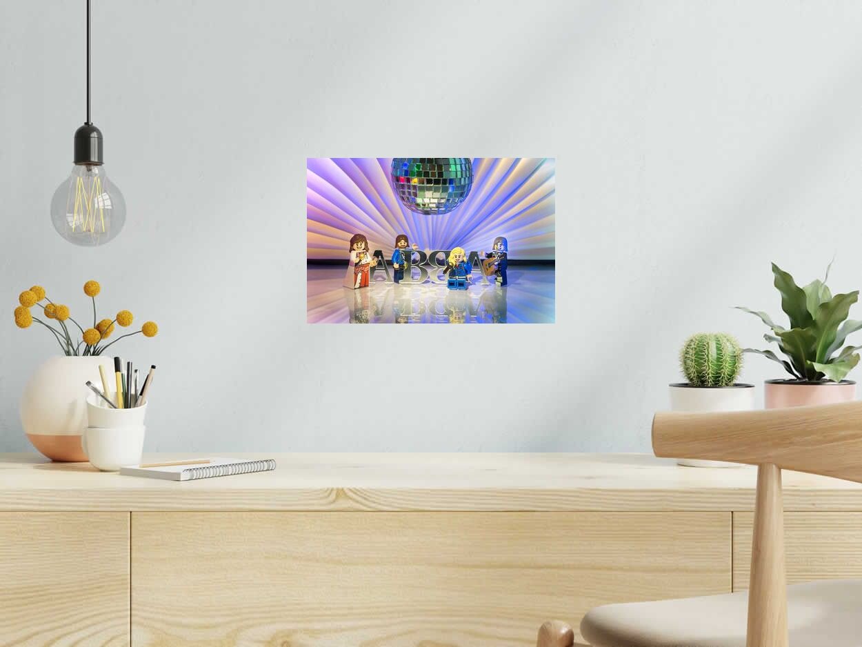 Photo de SAMSOFY a pour titre ABBA style graphique dim : SAMSOFYprix:60