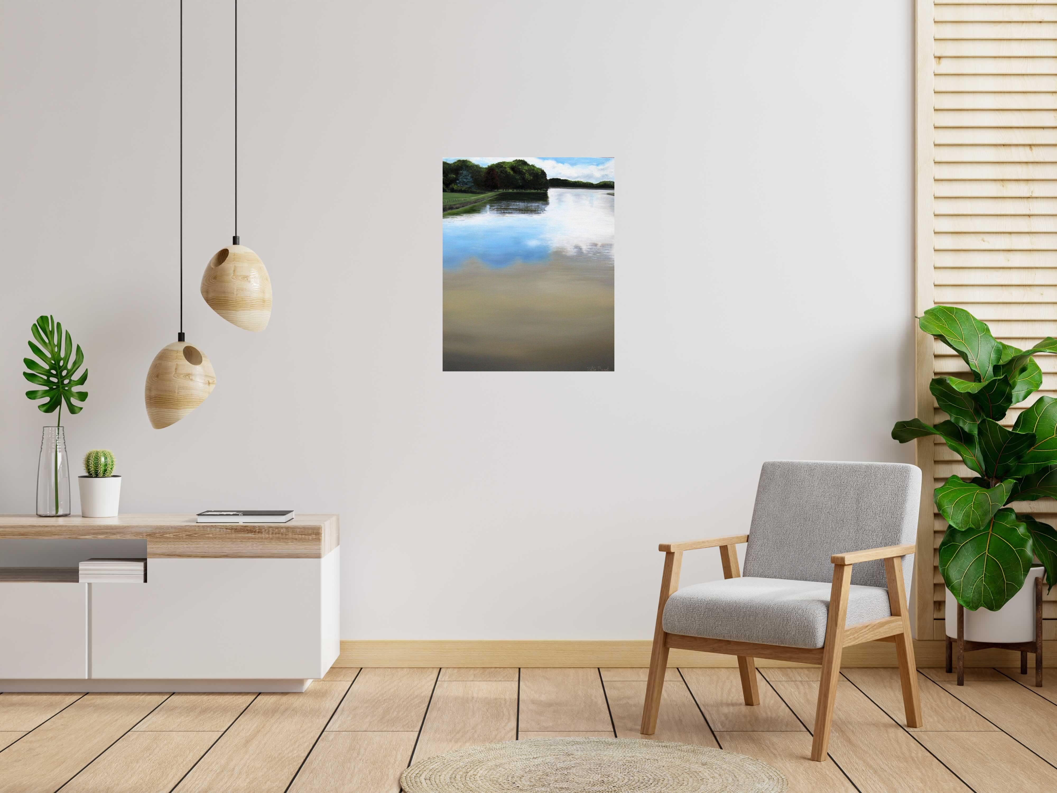 Tableau de ELISE BARAT a pour titre CHANTILLY II style no dim : ELISE BARATprix: