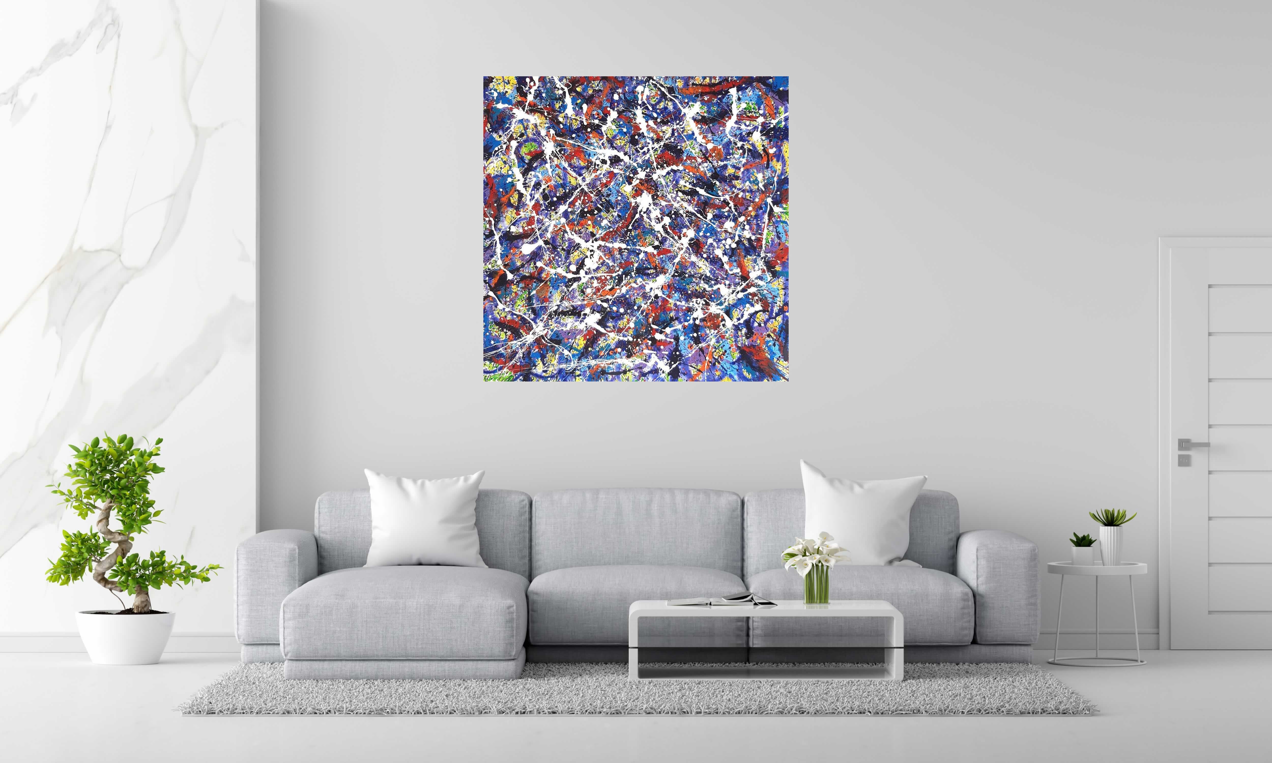 Tableau de STEPHANE RIME a pour titre NONAME B11 style abstrait dim : STEPHANE RIMEprix: