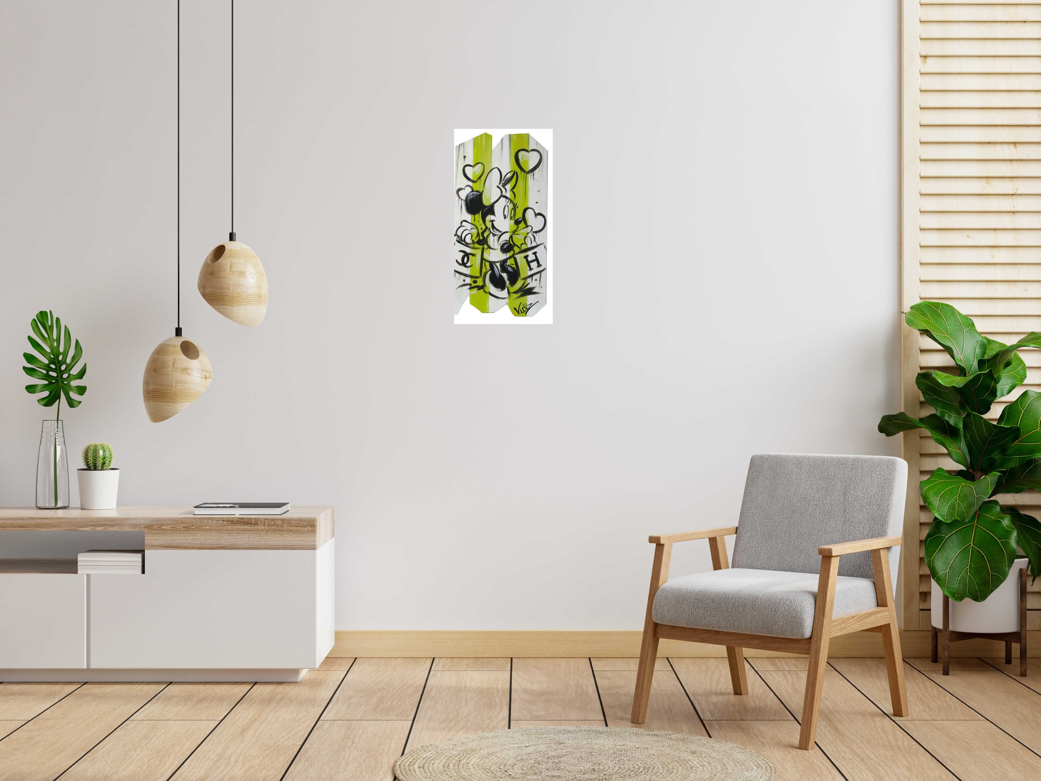 Tableau de VIDIZ a pour titre M-MULTI style graphique dim : VIDIZprix:
