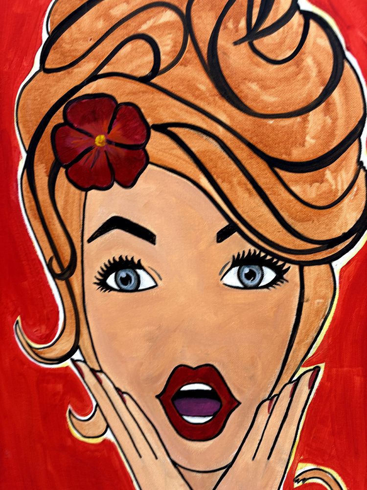 Tableau de CACOU a pour titre OH! style graphique dim : CACOUprix:850