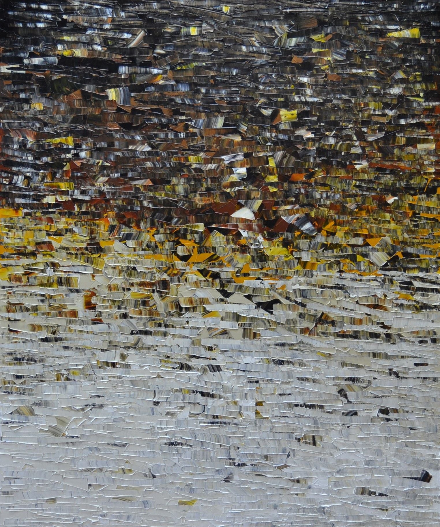 Peinture abstraite très grand format Peinture abstraite 04-2024-22 – ALAIN BECANNE – 80 × 100 cm