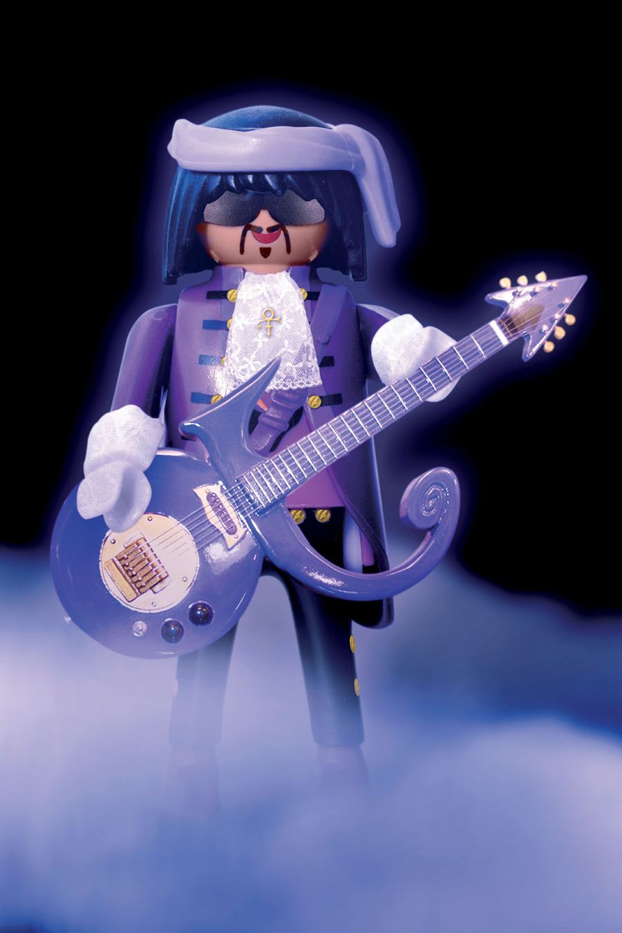 Photographie graphique petit format violet PURPLE RAIN – RICHARD UNGLIK – 36 × 24 cm