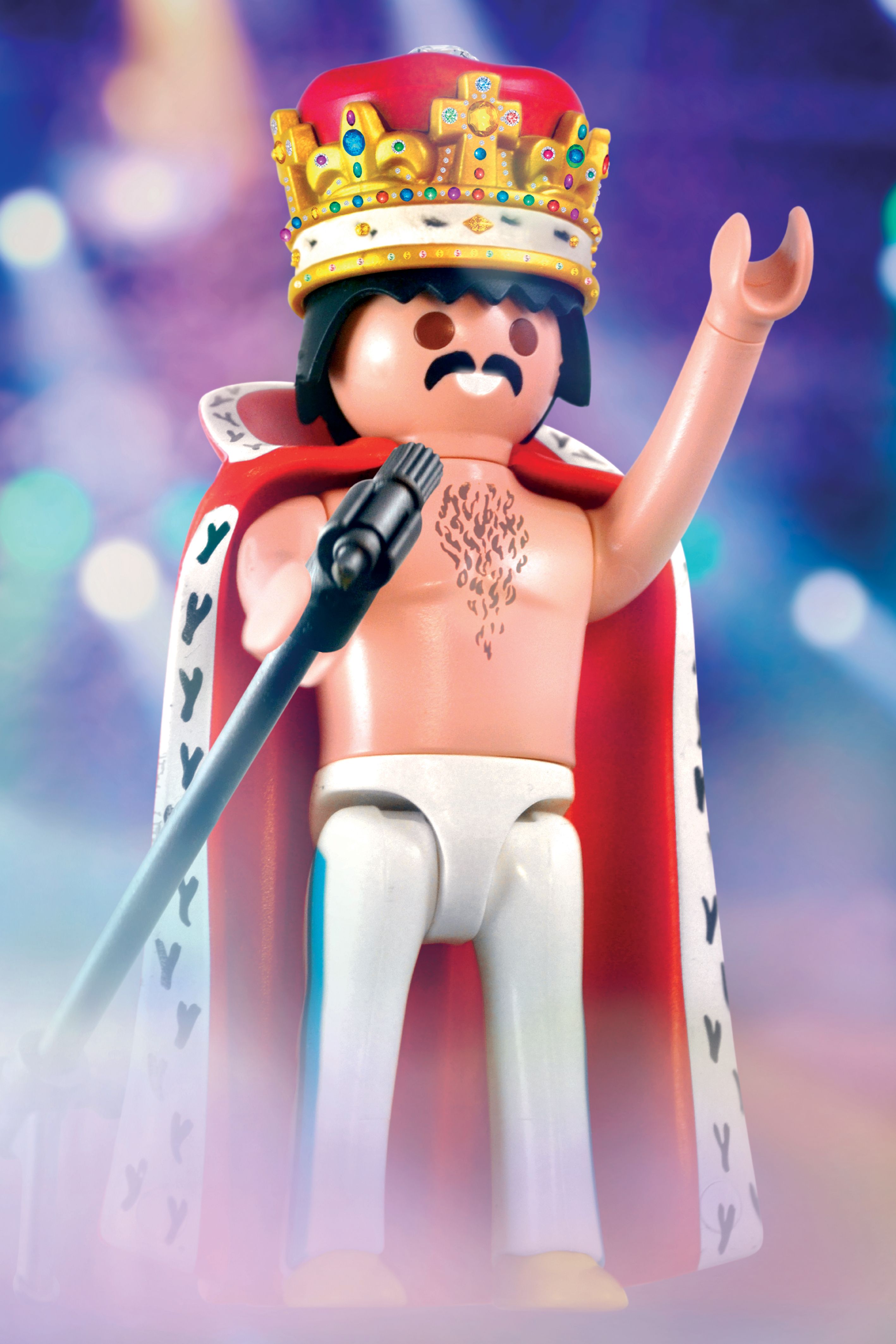 Photographie petit format FREDDY MERCURY seconde ed. – RICHARD UNGLIK – 24 × 3 cm