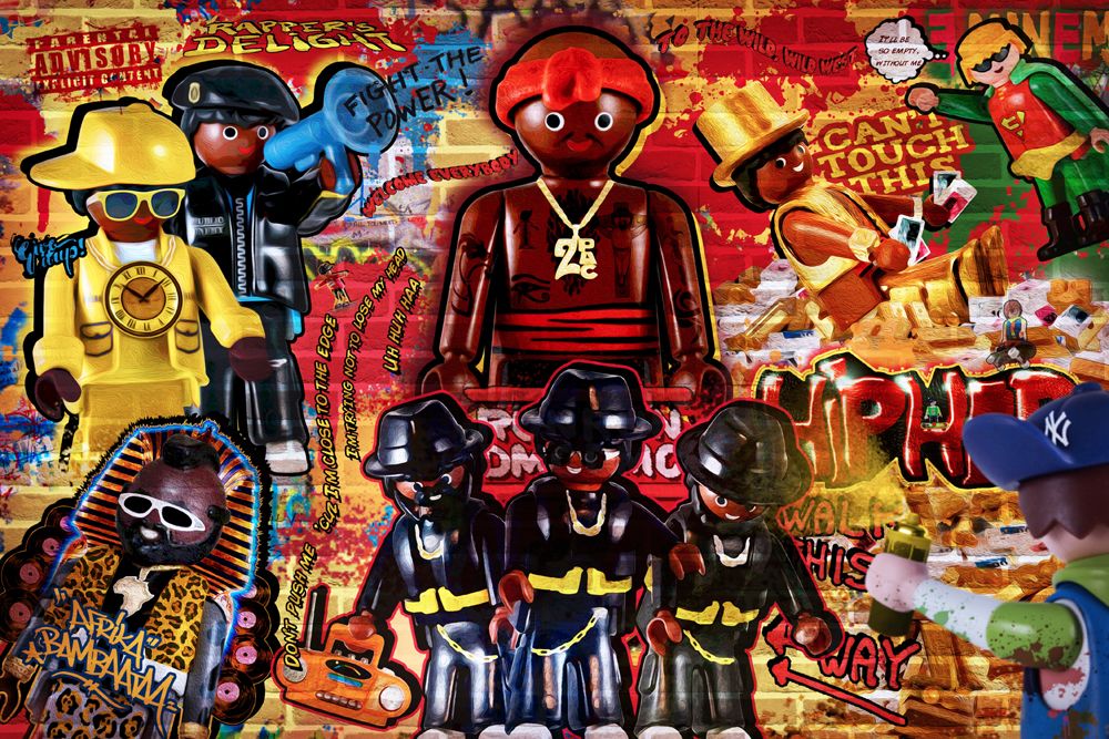Photographie petit format HIP HOP – RICHARD UNGLIK – 24 × 36 cm