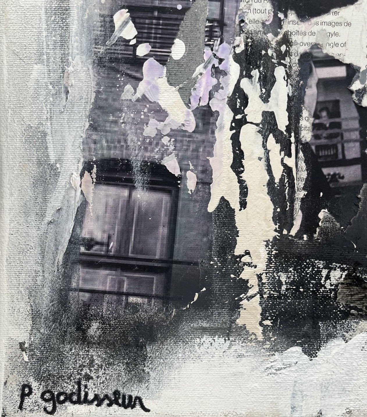 Tableau de PATRICIA GADISSEUR a pour titre Plays Himself style graffiti, street pop art dim : PATRICIA GADISSEURprix:800