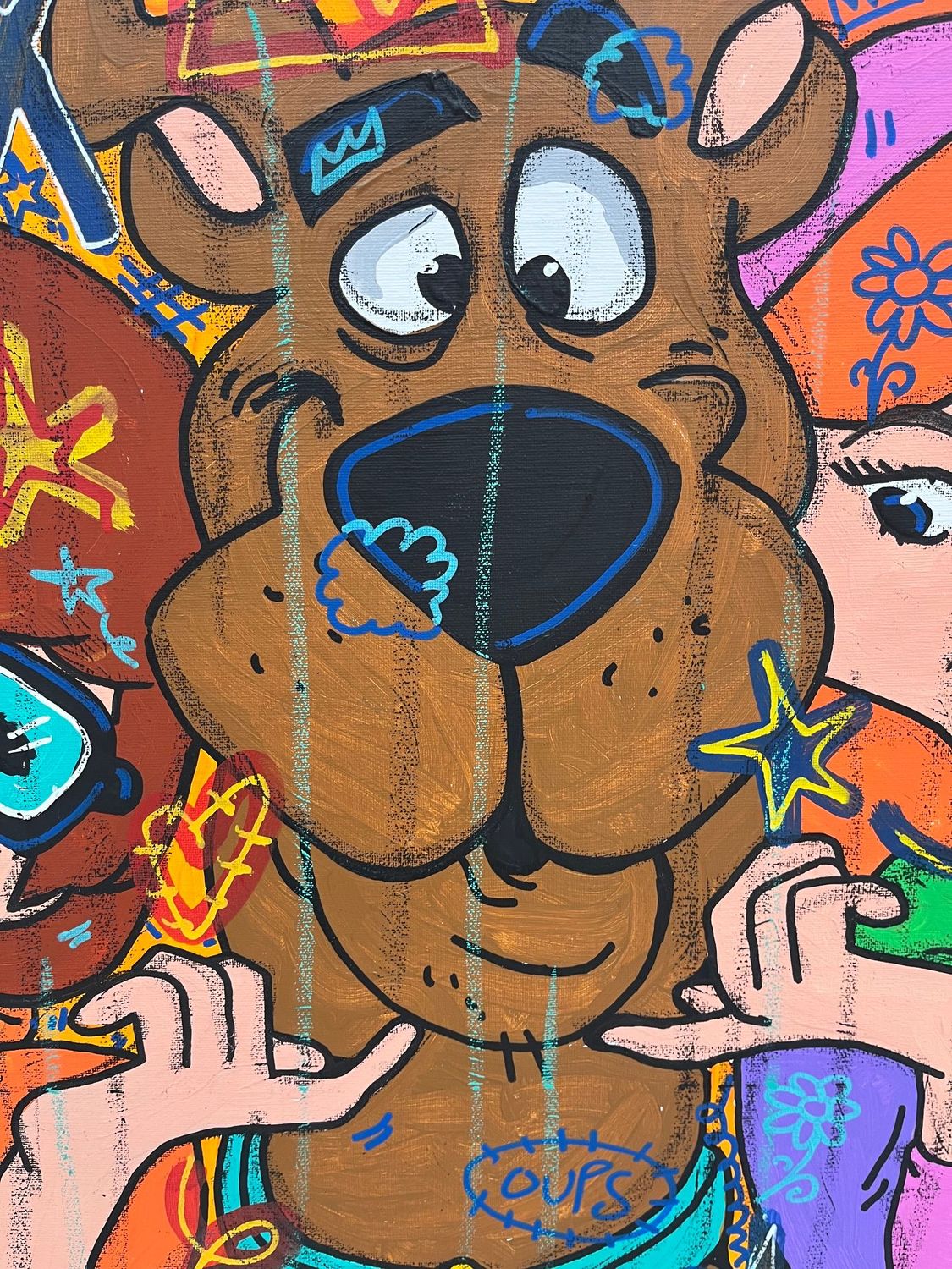 Tableau de RICO SAB a pour titre Relax style street pop art dim : RICO SABprix:450