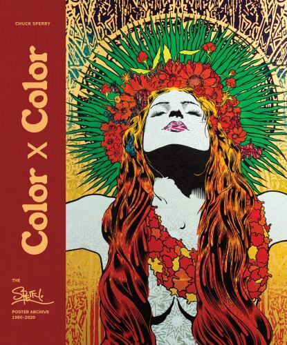 Serigraphie petit format Livre COLOR X COLOR – CHUCK SPERRY – 24 × 33 cm