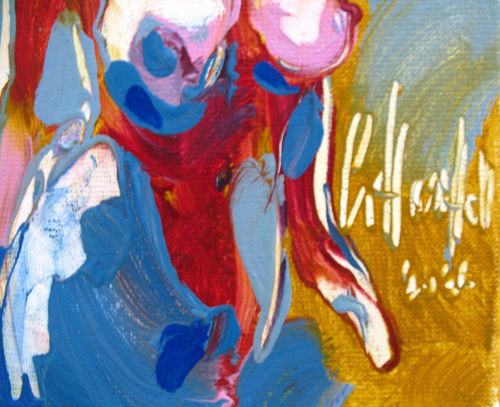 Tableau de OLENA SINIUHINA a pour titre Sonya style figuratif dim : OLENA SINIUHINAprix:120