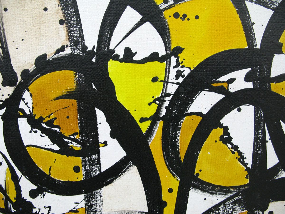 Tableau de STEPHANE RIME a pour titre NONAME C6 style abstrait dim : STEPHANE RIMEprix:1600