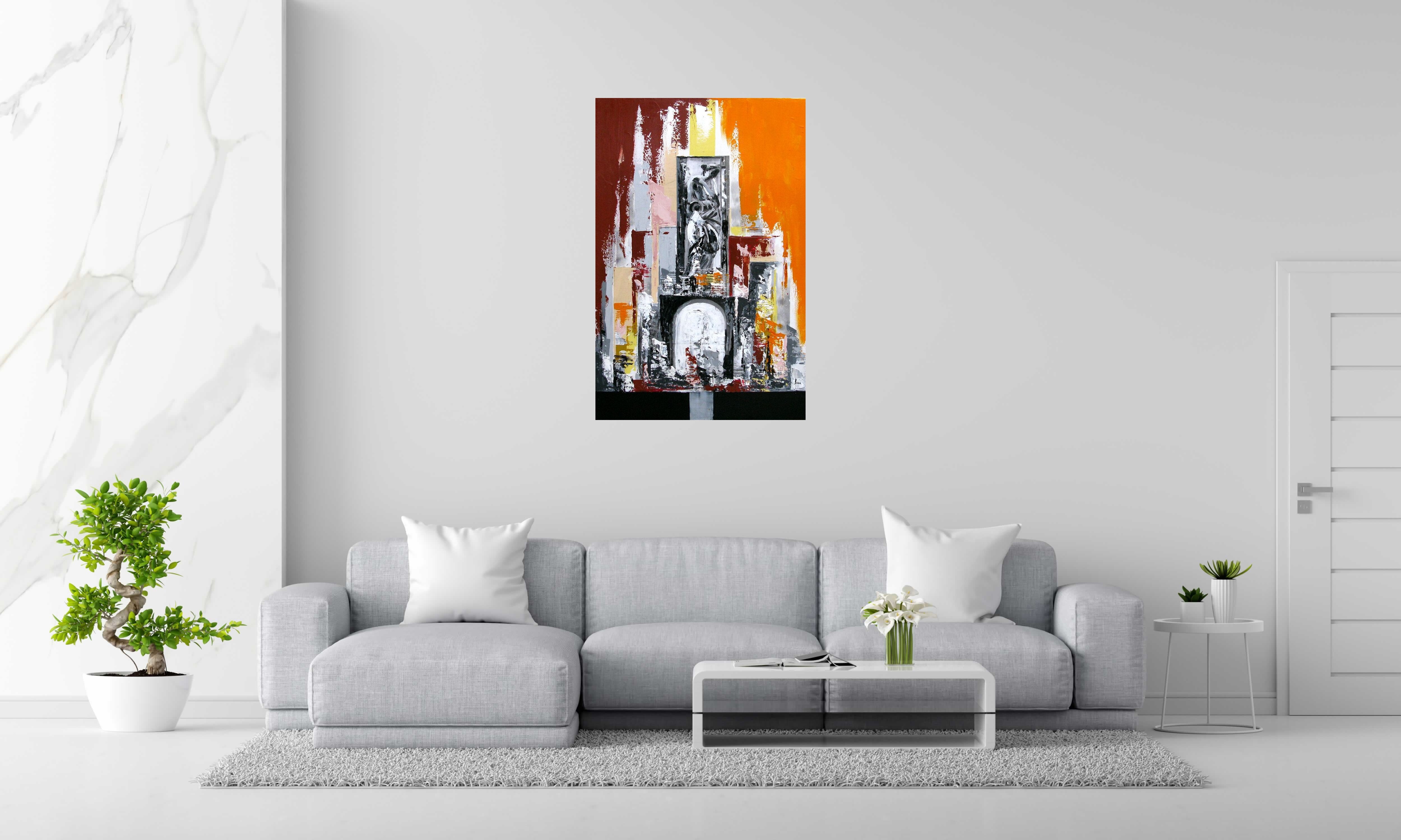 Tableau Pergola de FARID AMRAR dans un intérieur – 75 × 115 cm