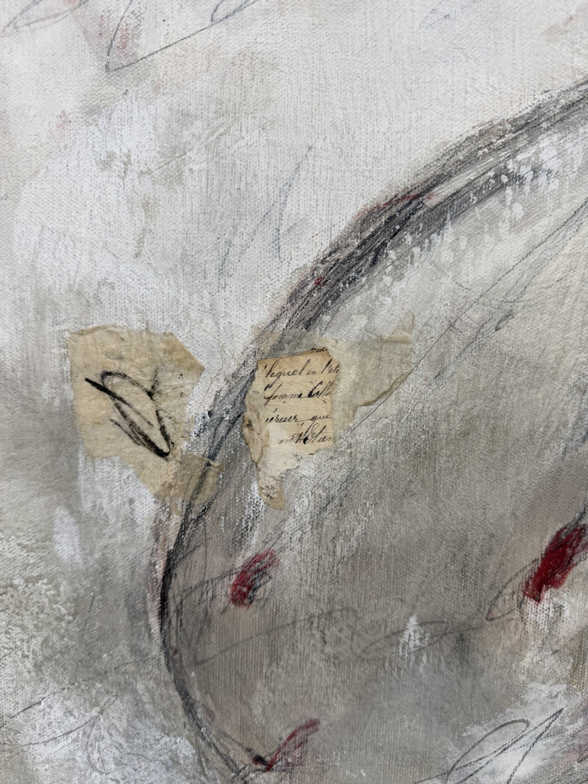 Tableau La Promesse de CHLOE MATHIEZ dans un intérieur – 50 × 61 cm