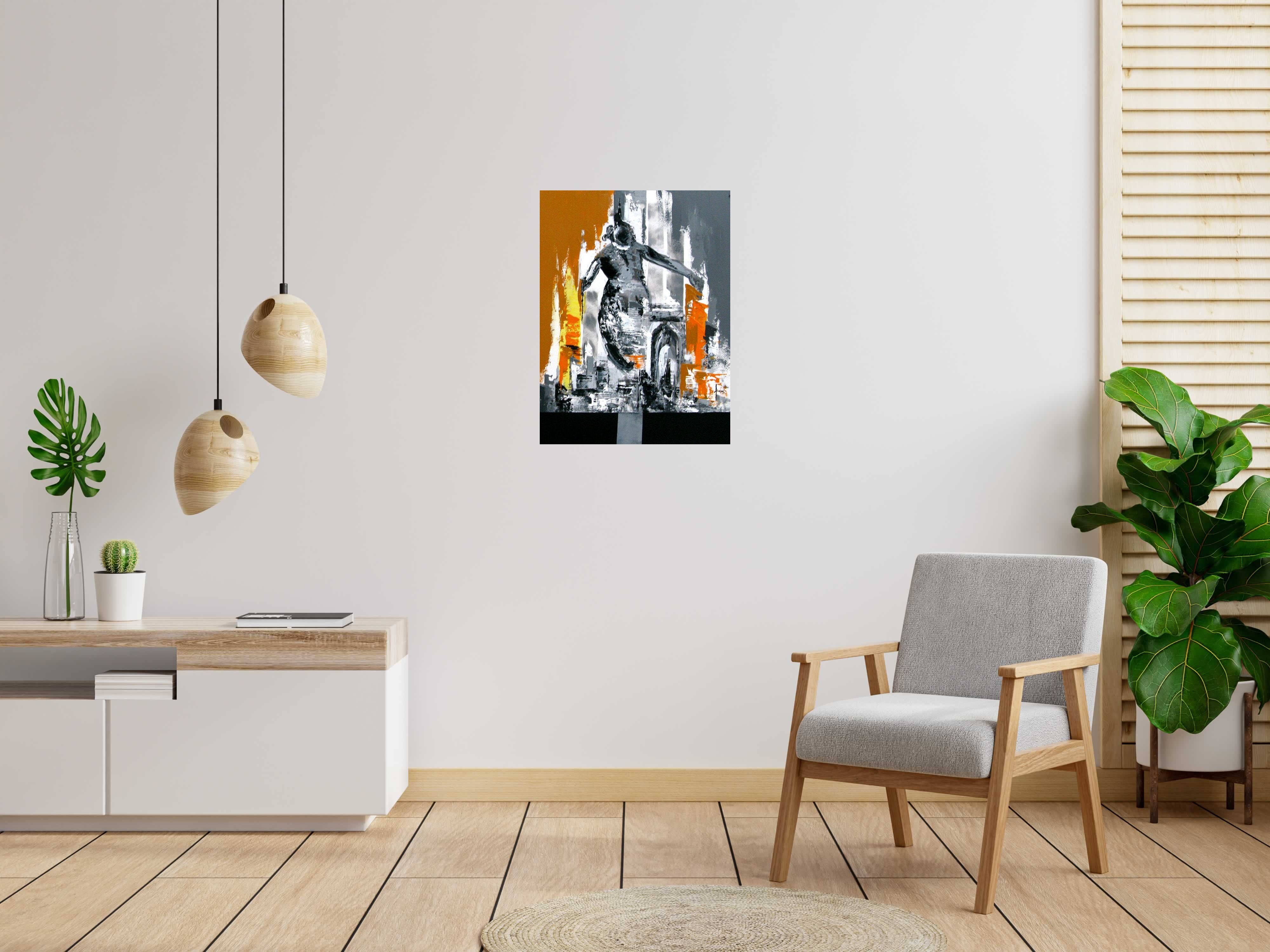 Tableau La Métamorphose de FARID AMRAR dans un intérieur – 60 × 80 cm