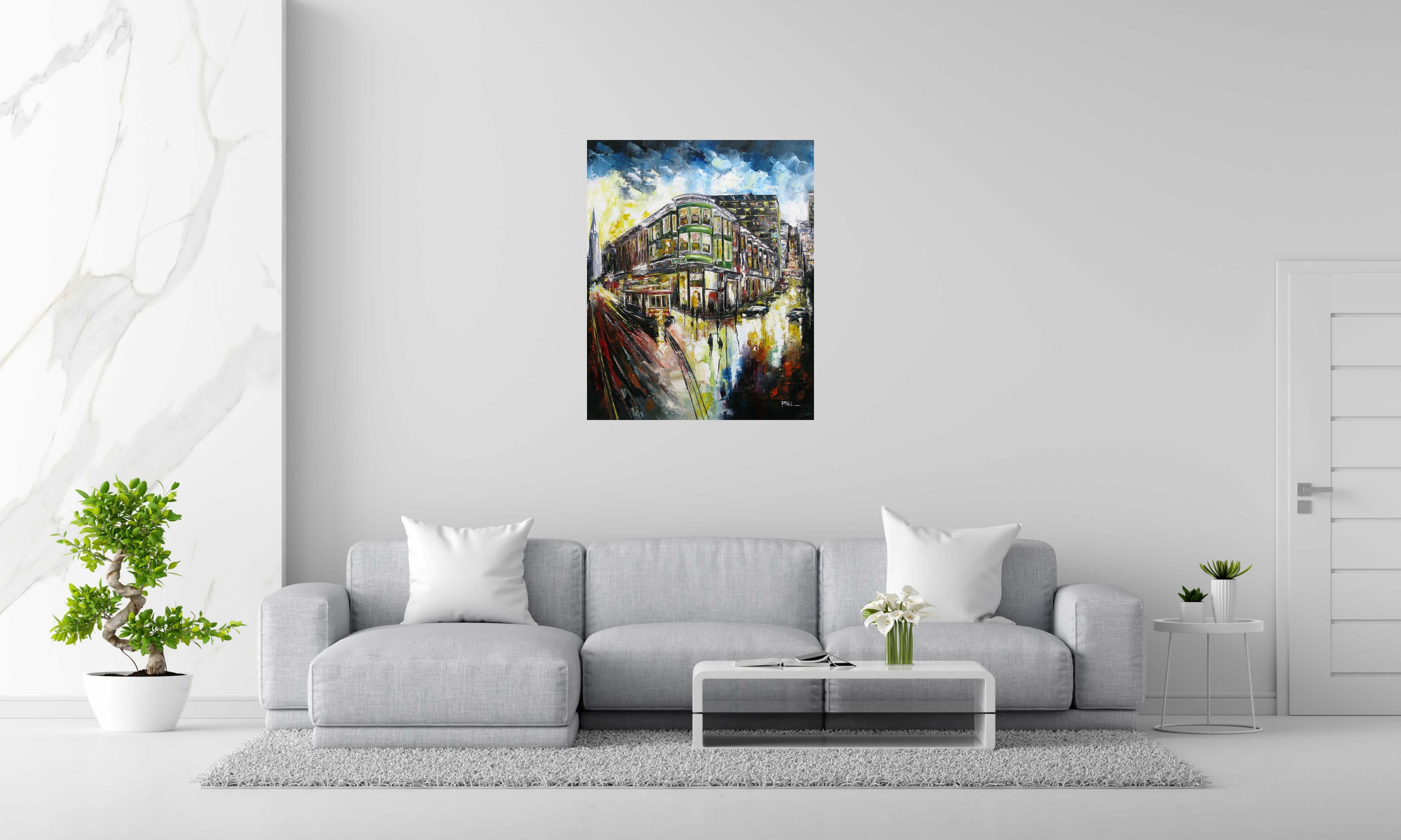 Tableau San Fransisco de PHIL dans un intérieur – 81 × 100 cm