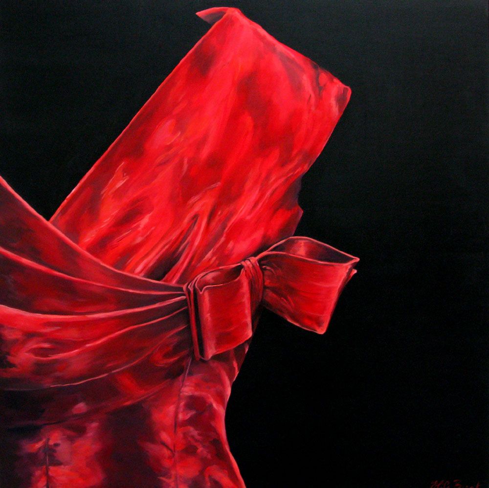 Tableau figuratif grande taille Nettie – ELISE BARAT – 100 × 100 cm