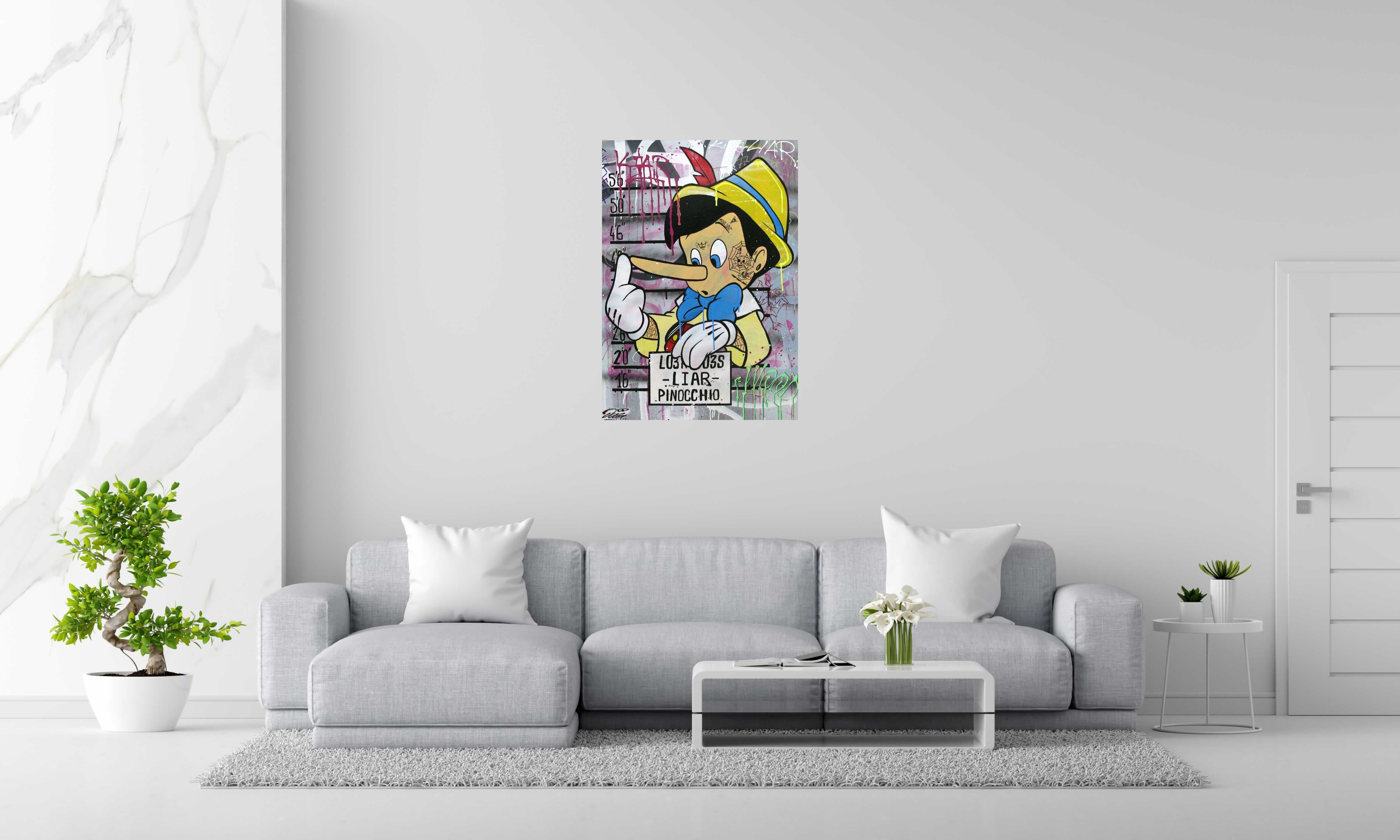 Tableau MYTHOCCHIO de JUG dans un intérieur – 70 × 100 cm