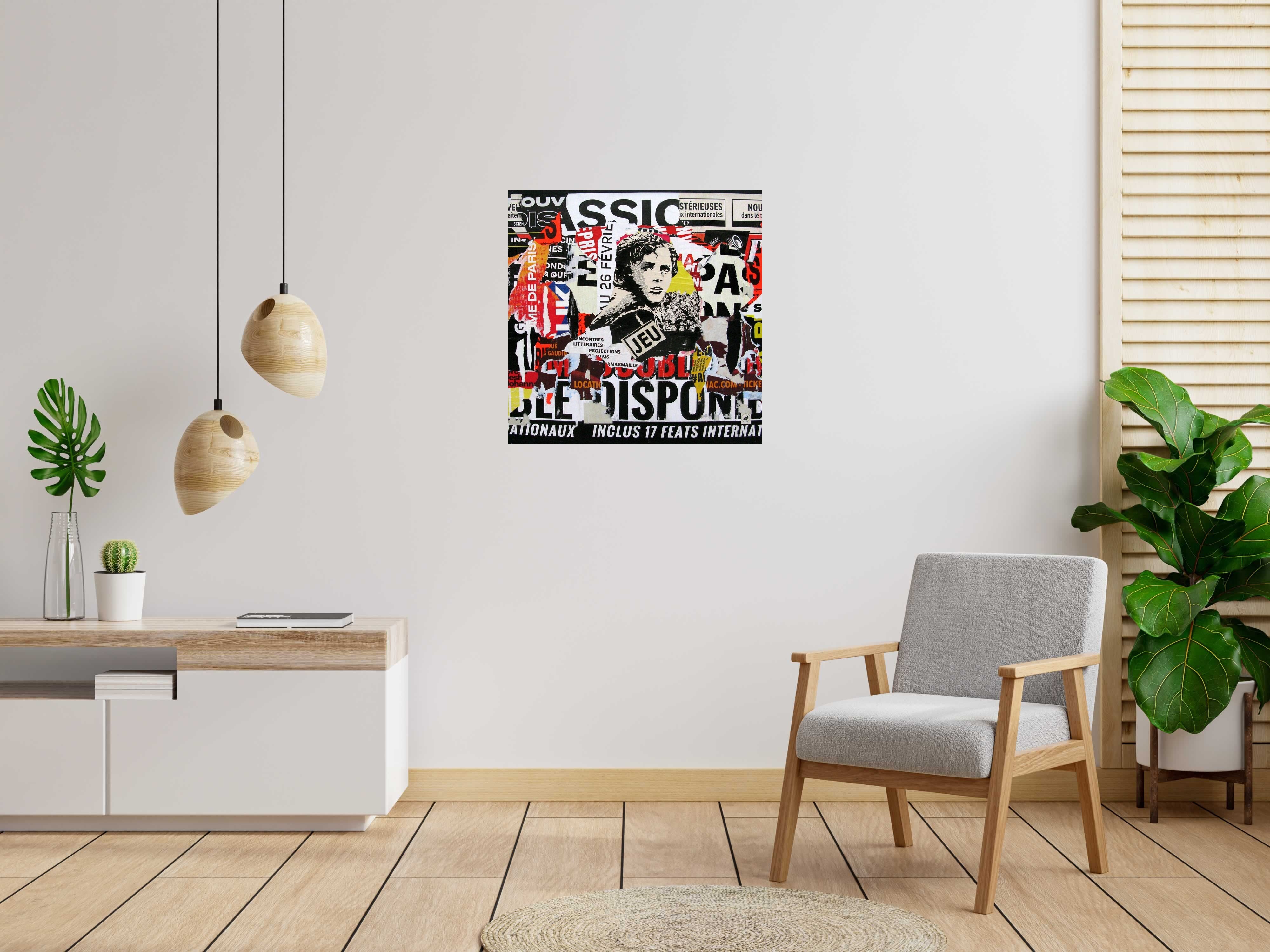 Tableau Jeu de PODKOL dans un intérieur – 116 × 89 cm