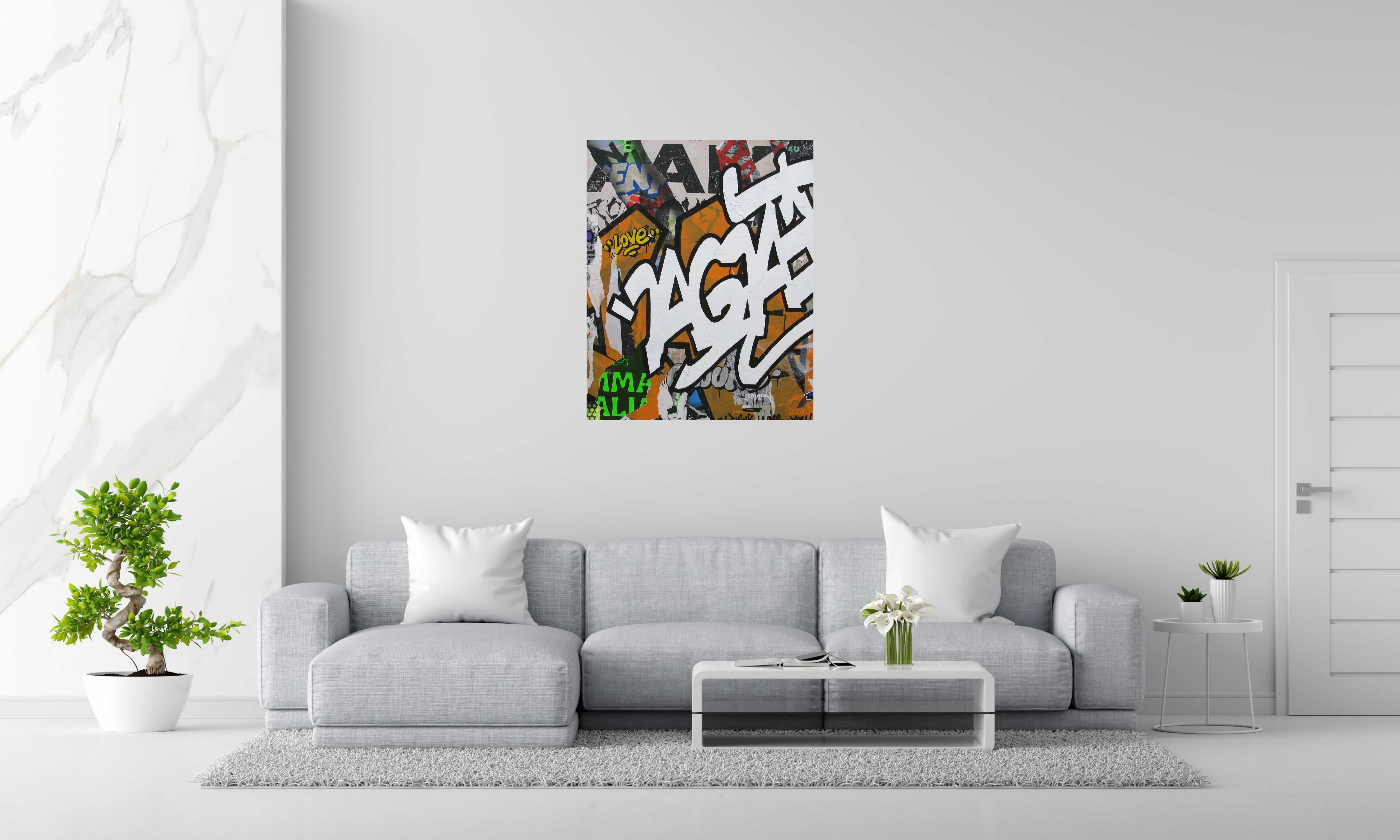 Tableau COLORAMAX 3 de KENY dans un intérieur – 100 × 81 cm