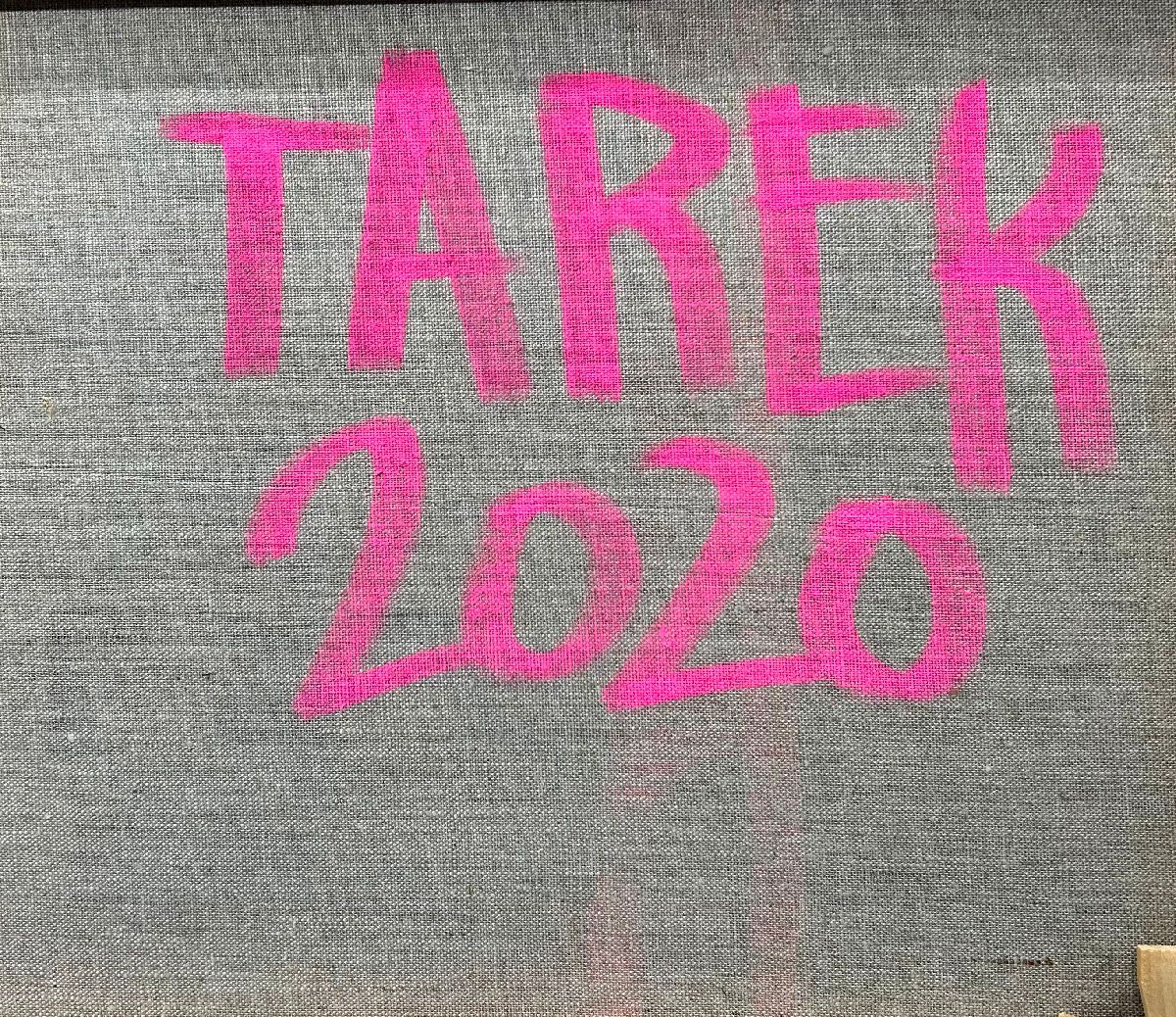 Dessin de TAREK a pour titre Sky geometric style street pop art dim : TAREKprix:1800