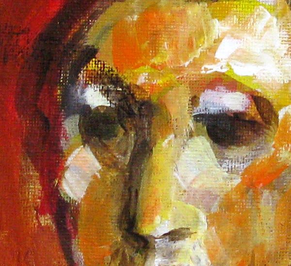 Tableau de IVAN TZONEV a pour titre Tête - E style figuratif dim : IVAN TZONEVprix:80