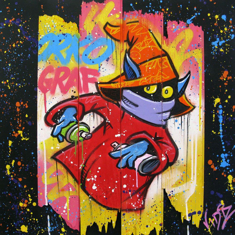 Toile graphique moyen format ORKO GRAF – VIDIZ – 60 × 59 cm