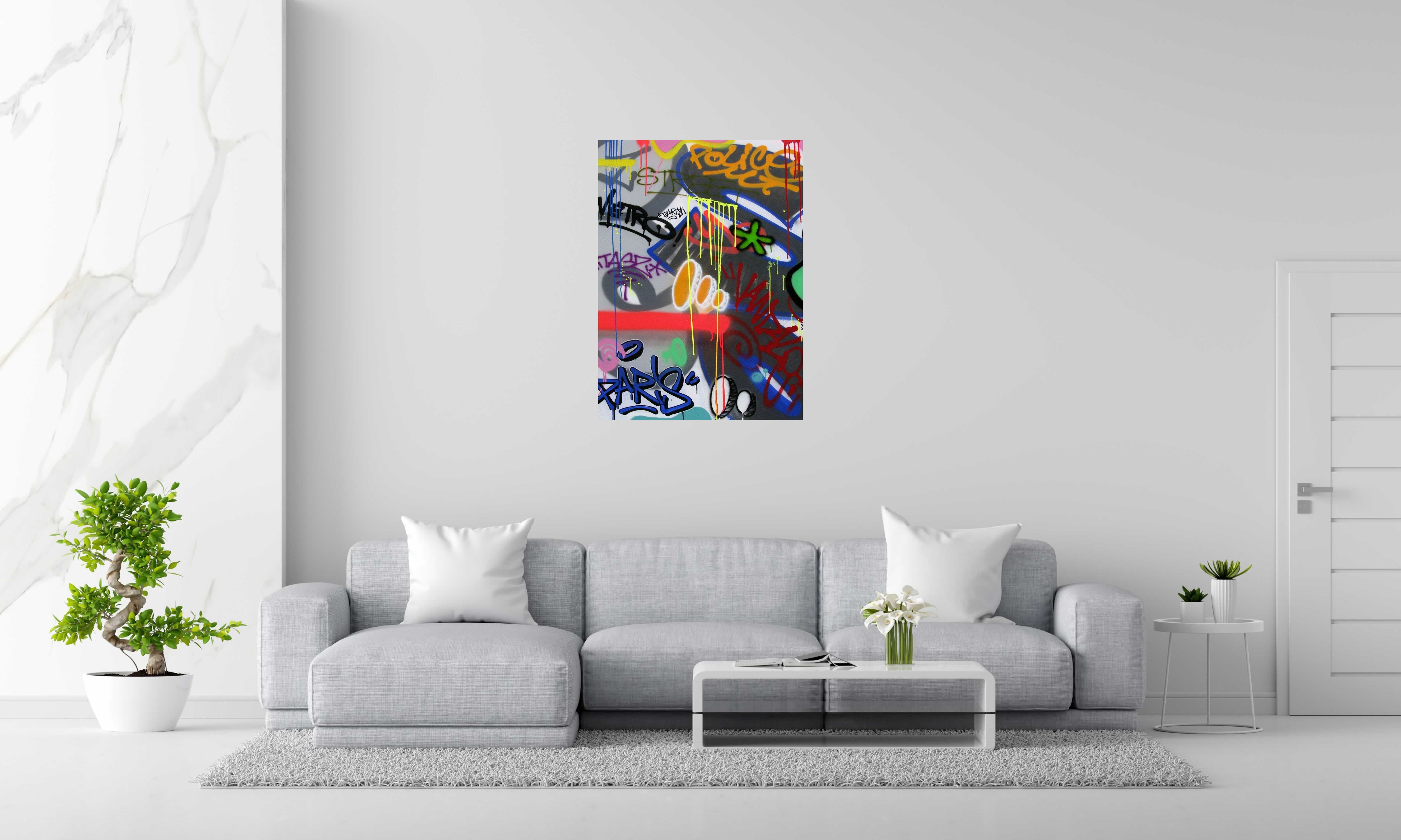 Toile COLORAMAX 16 de KENY dans un intérieur – 73 × 100 cm
