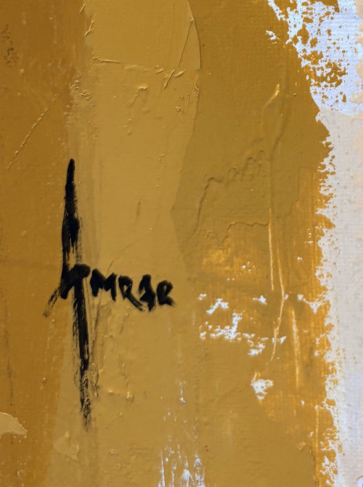 Toile Regroupement des expressions 2 de FARID AMRAR dans un intérieur – 50 × 50 cm