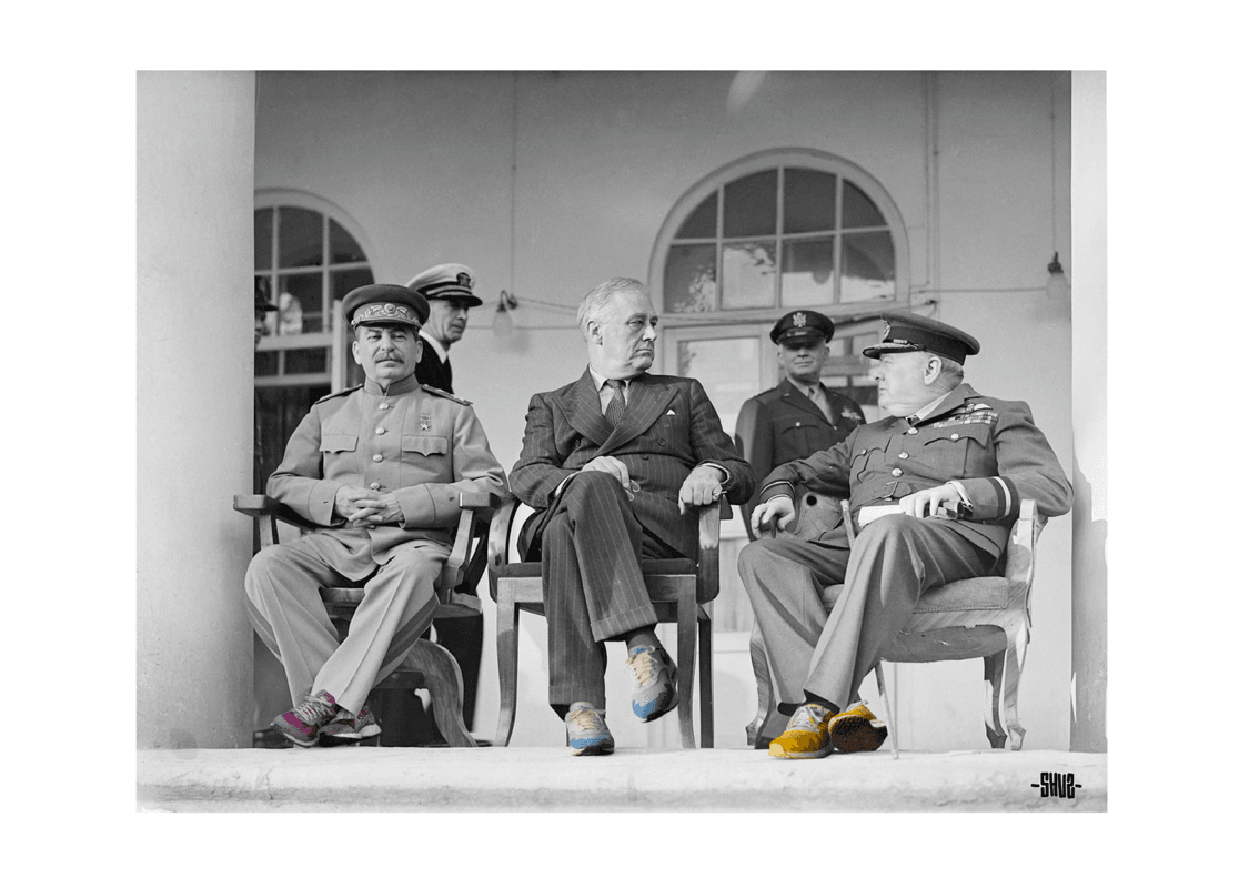 Editions d'art de SHUZ a pour titre Sneakers Addict Conference style figuratif dim : SHUZprix:40