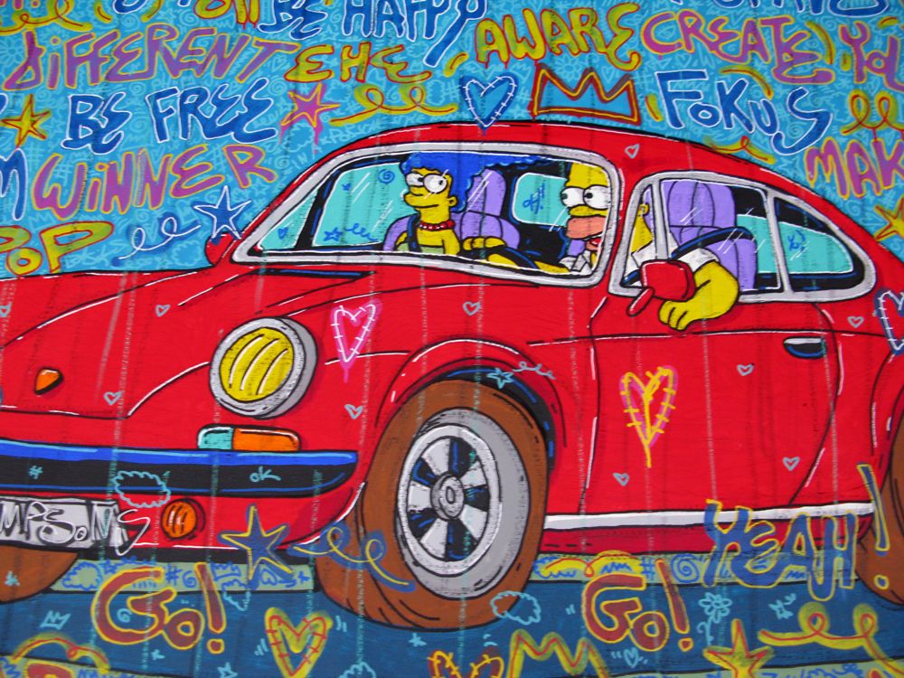 Tableau de RICO SAB a pour titre Yeah enjoy style street pop art, street art dim : RICO SABprix:1650