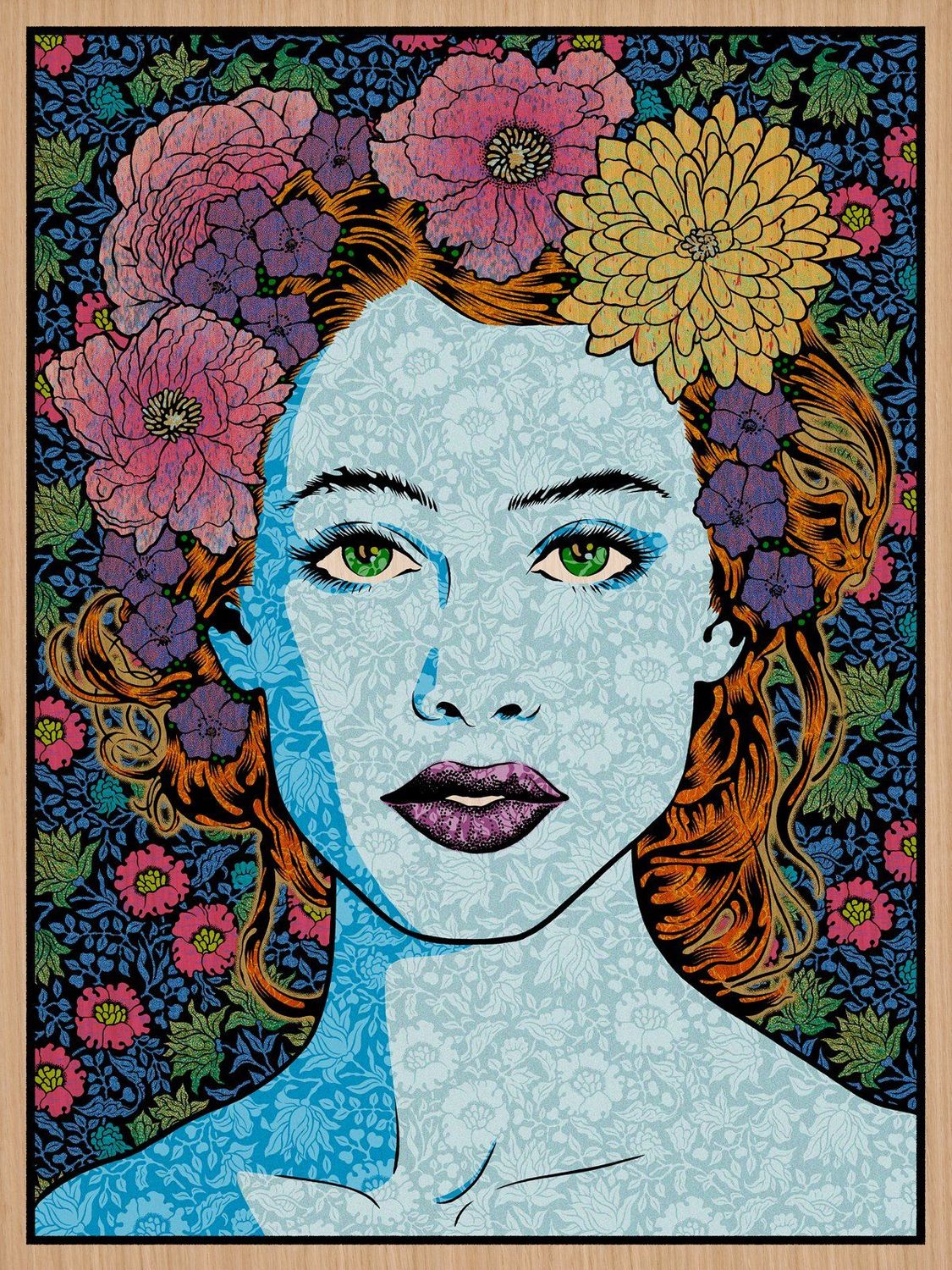 Editions d'art de CHUCK SPERRY a pour titre  Truth WOOD PANEL style expo chuck dim : CHUCK SPERRYprix:2500