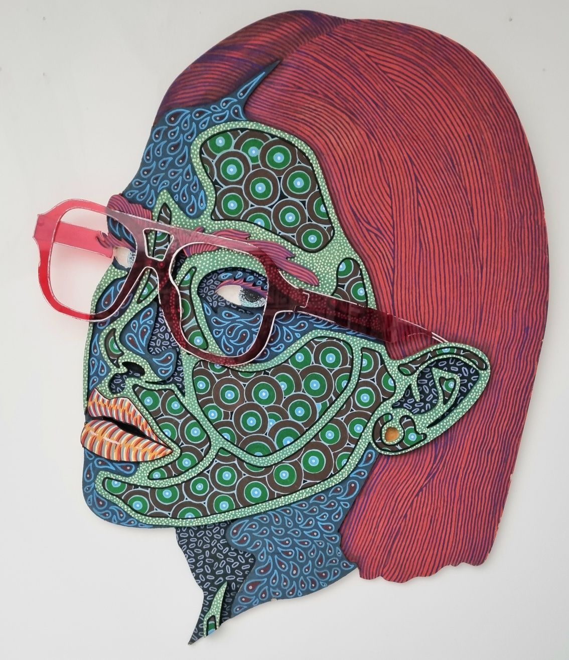 Sculpture de JACK JACQUOT a pour titre  Claudia style street pop art dim : JACK JACQUOTprix:1800