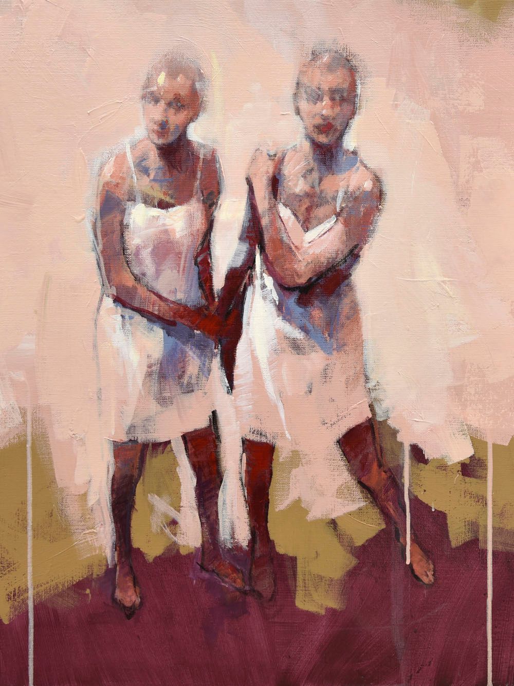 Editions d'art de MASSEBEUF Olivier a pour titre  THEY COME DOWN HARD style figuratif dim : MASSEBEUF Olivierprix:70
