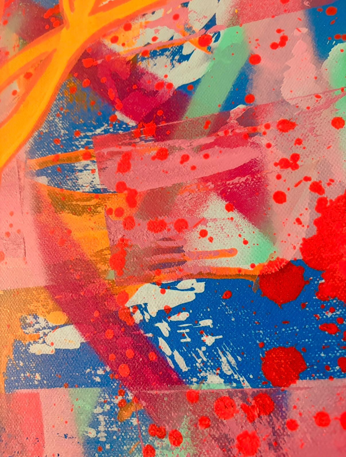 Tableau de SARA CHELOU a pour titre  Vince style street pop art dim : SARA CHELOUprix:890