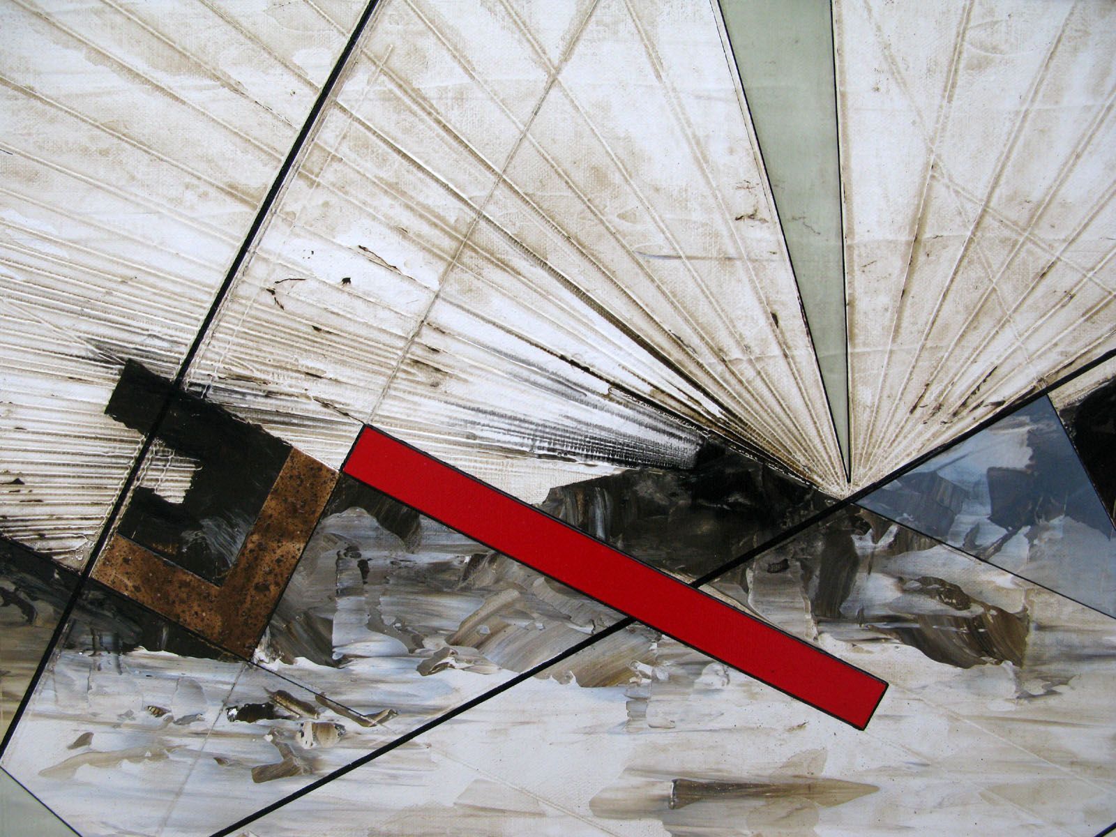 Tableau de LUDOVIC MERCHER a pour titre  MIX style abstrait dim : LUDOVIC MERCHERprix:1200