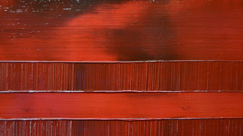 Tableau de ALAIN BECANNE a pour titre  PEINTURE 05-2022-38 style abstrait dim : ALAIN BECANNEprix: