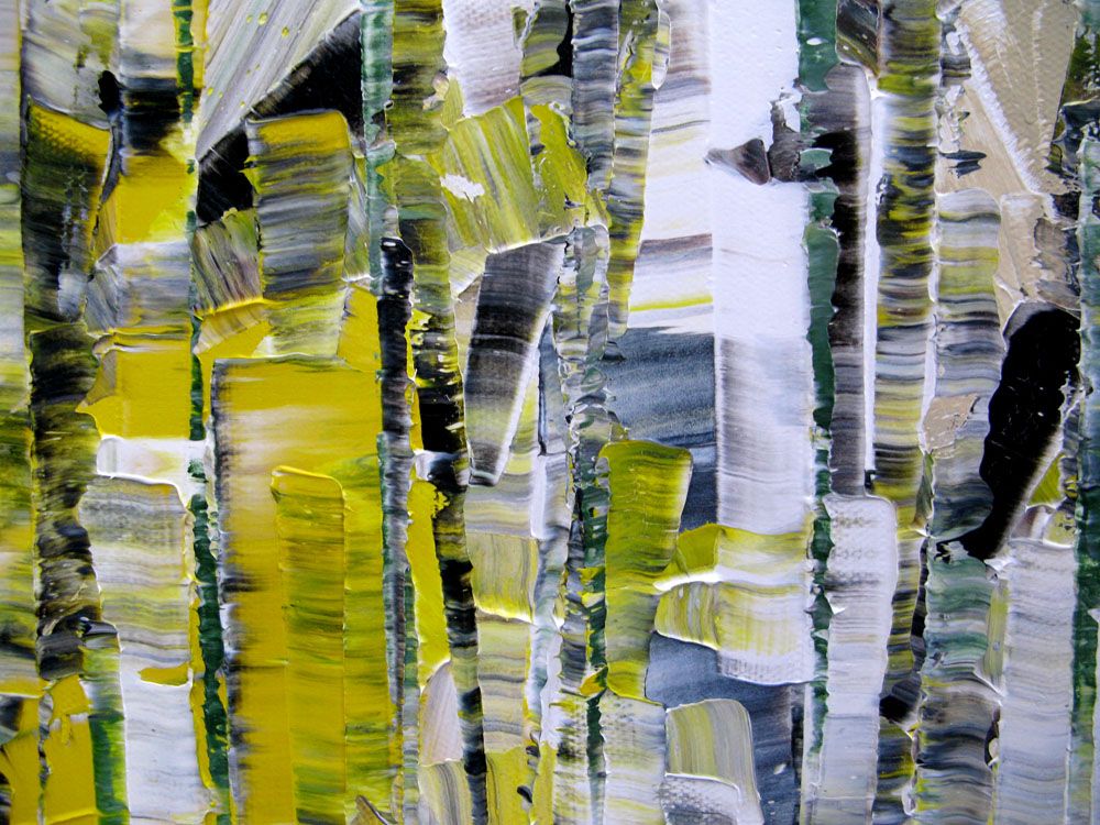 Tableau de ALAIN BECANNE a pour titre  PEINTURE 09-2020-96 style abstrait dim : ALAIN BECANNEprix:900