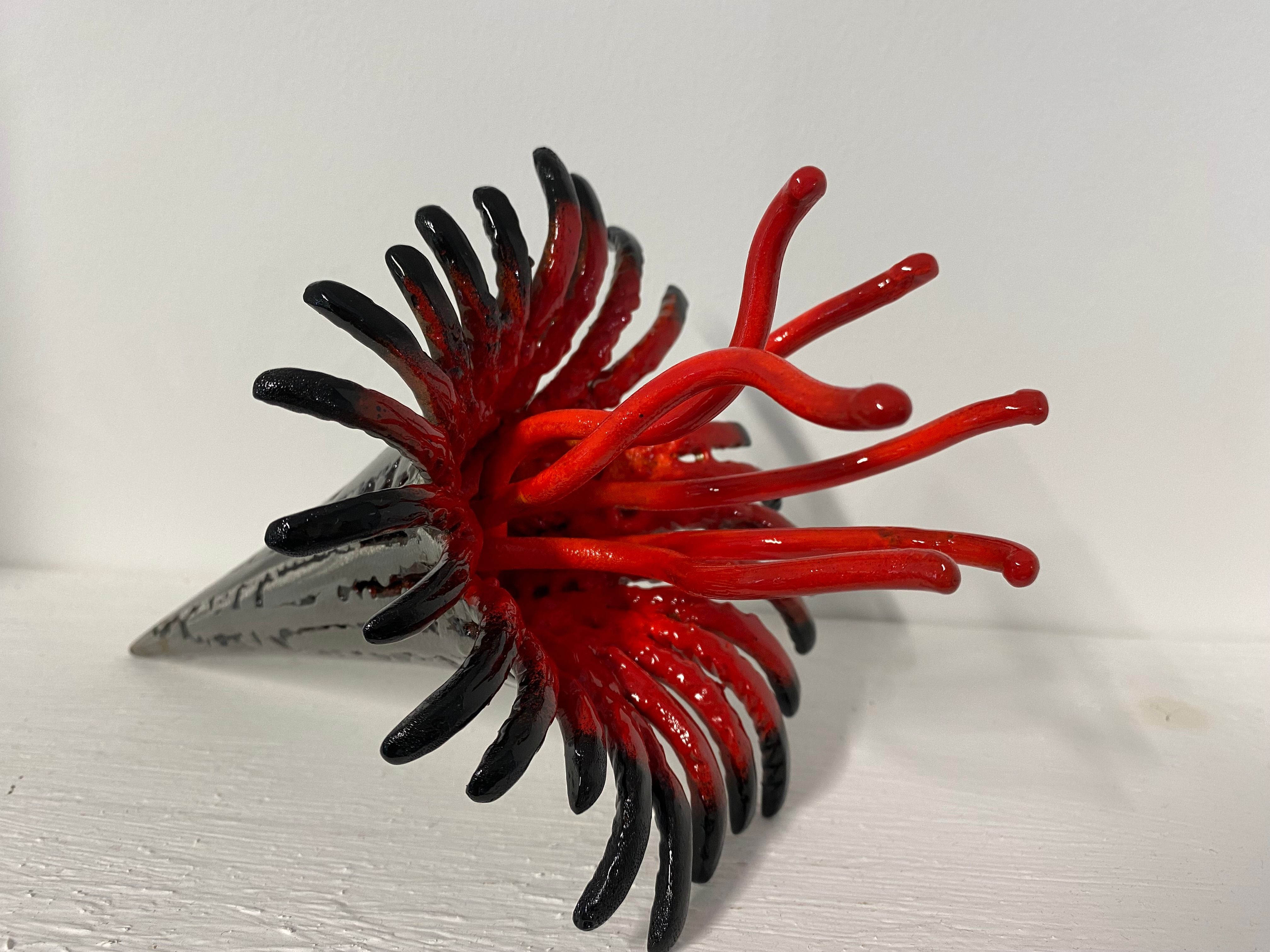 Sculpture de SERGE GUARNIERI a pour titre  ANEMONIA 3 style no dim : SERGE GUARNIERIprix:250