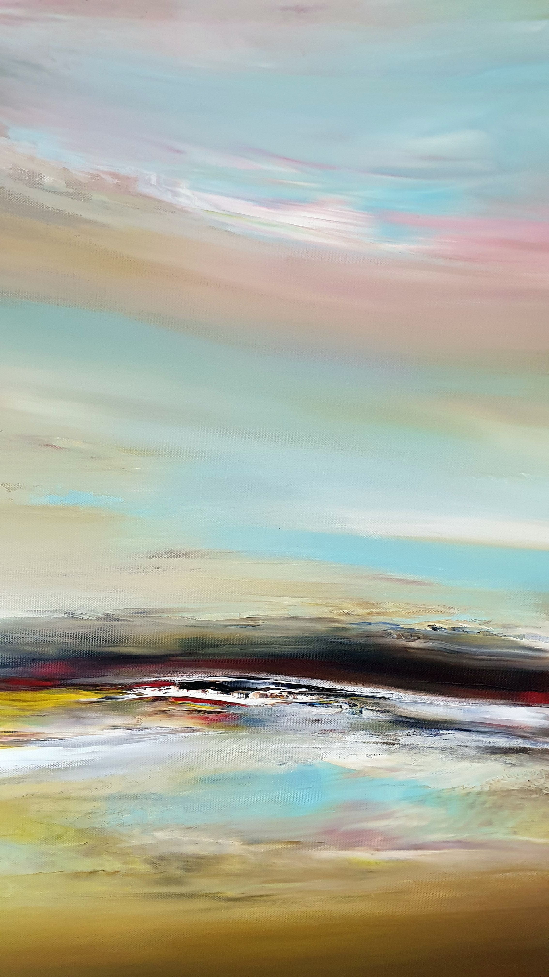 Tableau de RUELLE NICOLAS a pour titre  AWAKE style abstrait dim : RUELLE NICOLASprix:1100
