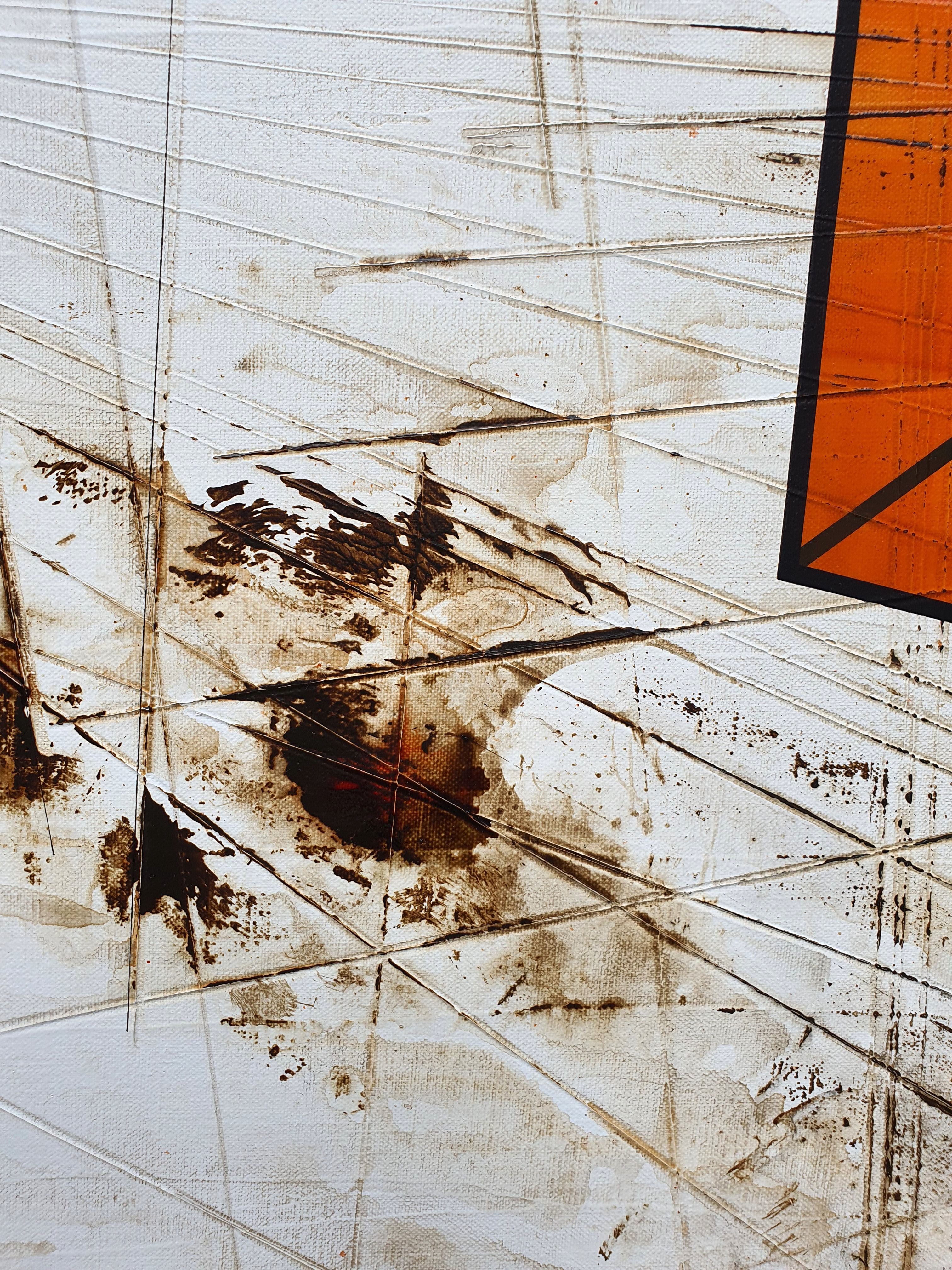Tableau de LUDOVIC MERCHER a pour titre  BUILD style abstrait dim : LUDOVIC MERCHERprix:1800
