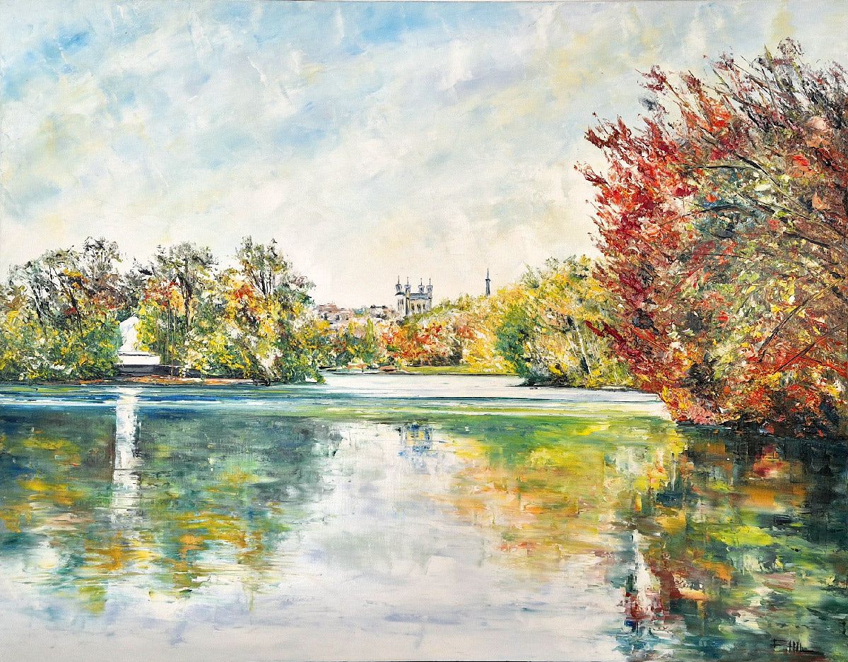 Belle journée parc tête d'or, Lyon