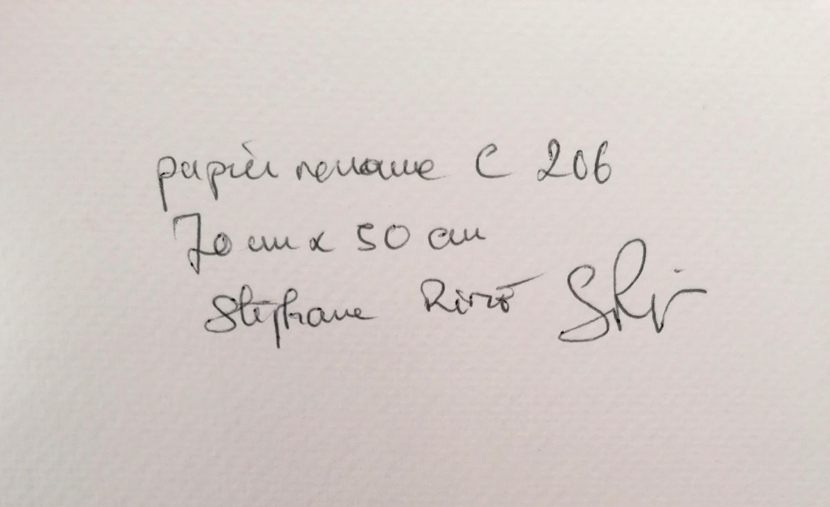 Dessin de STEPHANE RIME a pour titre  Noname C206 style abstrait dim : STEPHANE RIMEprix:140