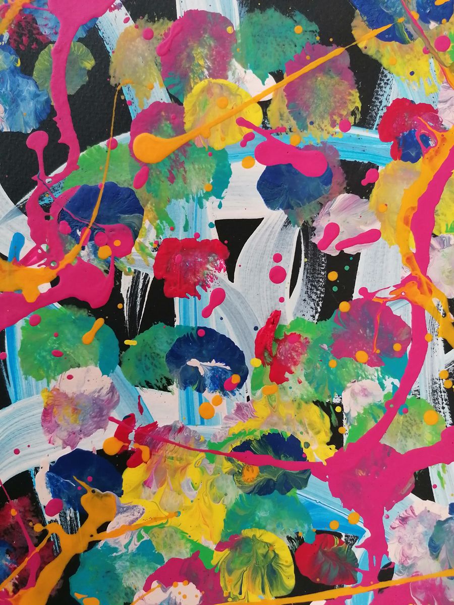 Dessin de STEPHANE RIME a pour titre  Noname C251 style abstrait dim : STEPHANE RIMEprix:140