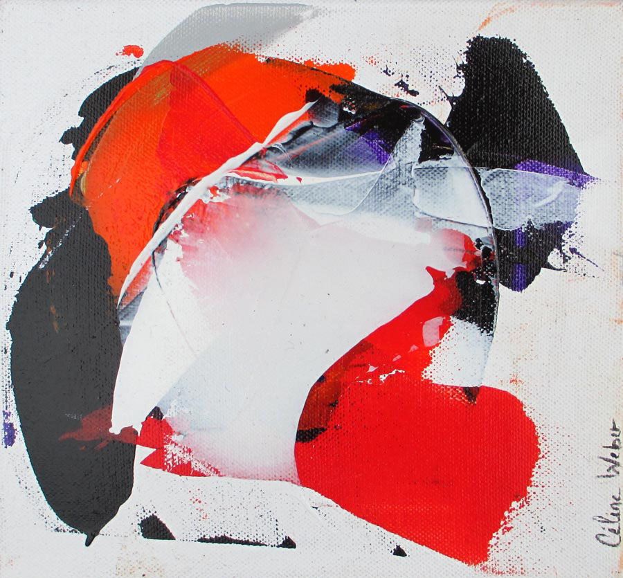 Tableau de CELINE WEBER a pour titre  MINIATUE O.16 style no dim : CELINE WEBERprix: