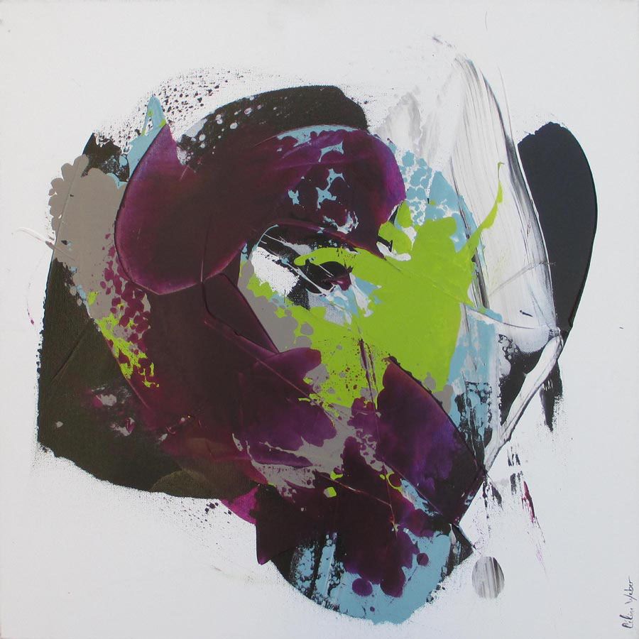 Tableau de CELINE WEBER a pour titre  AMETHYSTE 1 style no dim : CELINE WEBERprix: