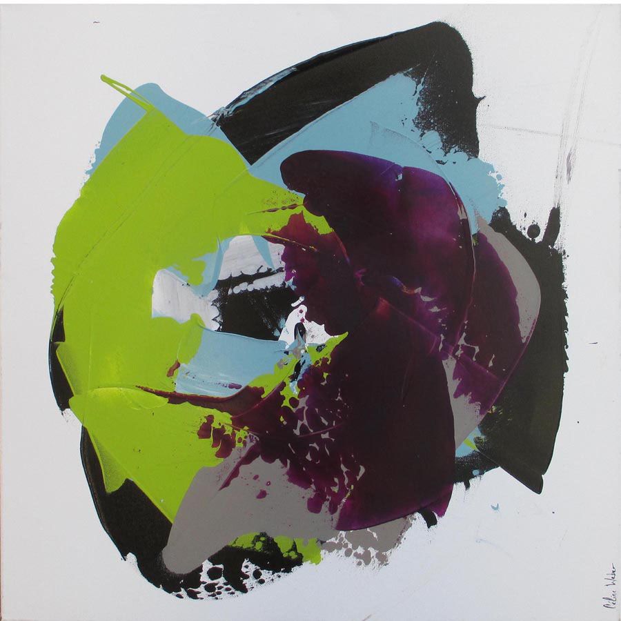 Tableau de CELINE WEBER a pour titre  AMETHYSTE 2 style no dim : CELINE WEBERprix:
