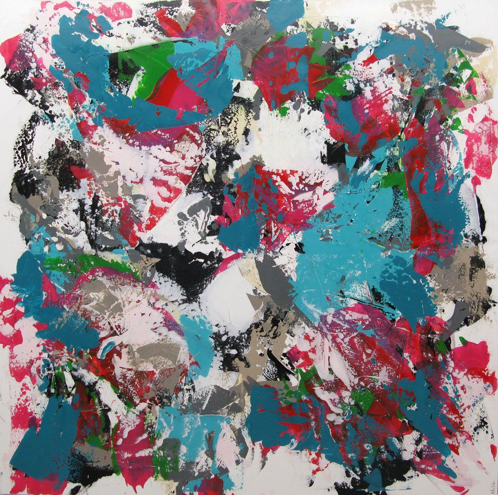 Tableau de CELINE WEBER a pour titre  TROPIQUE style no dim : CELINE WEBERprix: