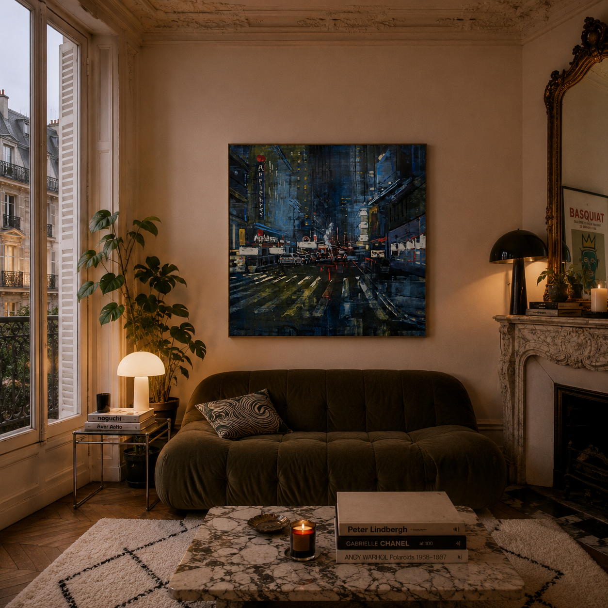 Manhattan Blue night