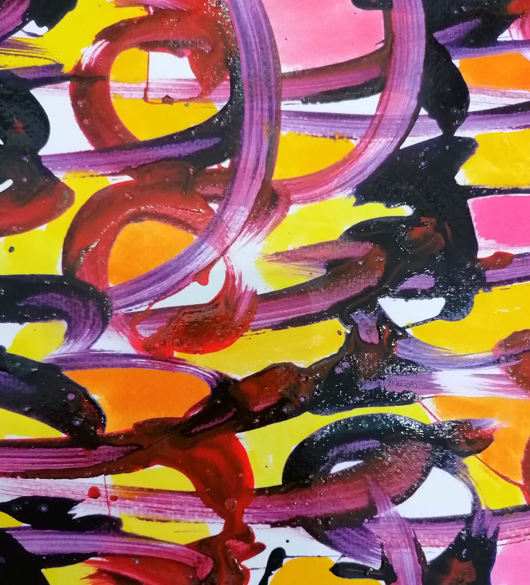 Dessin de STEPHANE RIME a pour titre  Noname D120 style abstrait dim : STEPHANE RIMEprix:140