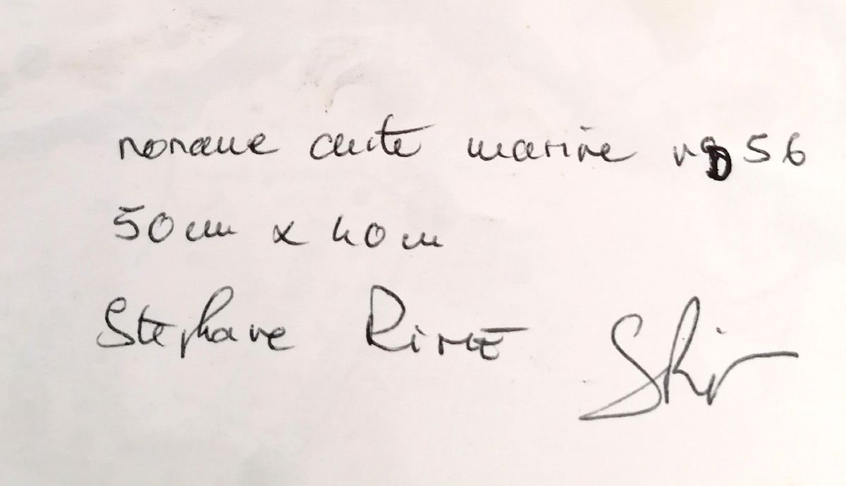 Dessin de STEPHANE RIME a pour titre  Noname D56 style abstrait dim : STEPHANE RIMEprix:140